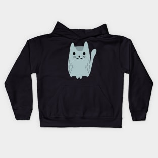 Cute cat childish print. Perfect for t-shirt, apparel, cards, poster, nursery decoration. Vector Illustration Kids Hoodie